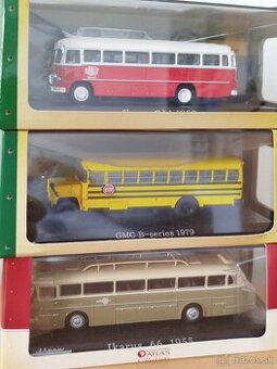 Predám modely autobusu 1:72..