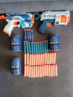 NERF + XSHOT zbrane