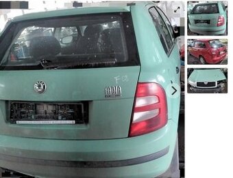 Škoda Fabia 1.2 HTP 2008 predám MOTOR BZG, PREVODOVKA, DVERE