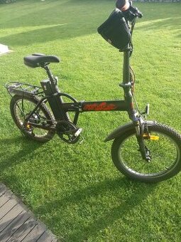 E-bike Agogs BARACK skladací s batériou 16Ah 600Wh