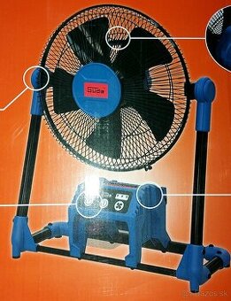 Akú ventilátor
