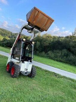 Šmykom riadený nakladač BOBCAT S70 Dovoz Nórsko 2018 Výhodná
