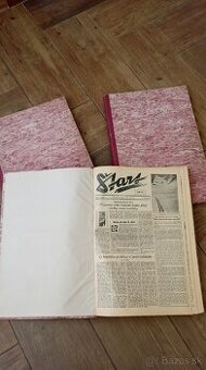 zviazané ročníky novín ŠTART 1949,50,51. - 1