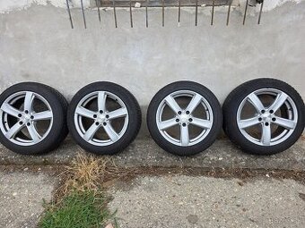 elektrony octavia 4 17" 5x112 zimne pneu 205/55r17