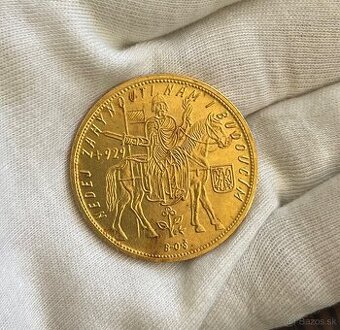 Predám Svätováclavský 5 dukát 1929