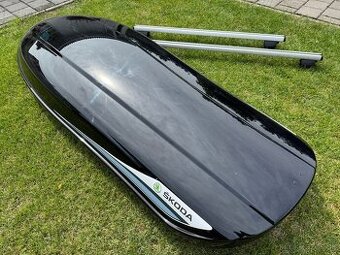 original SKODA stresny box (380l) spolu s priecnikmi kodiaq