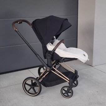 Cybex Priam 4 najnovší model Rosegold konštrukcia