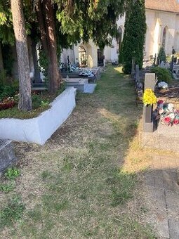 Udržba a čistenie hrobových miest