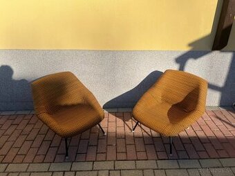 Retro Dizajnové Kresielka Škrupiny