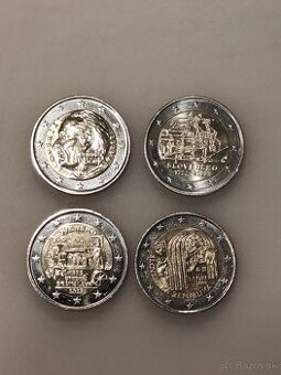 Ponúkam pamätné 2€ mince na výmenu