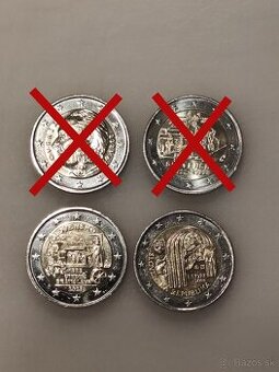 Ponúkam pamätné 2€ mince na výmenu