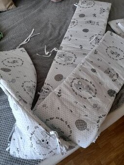 Detska postielka, matrac, mantinel