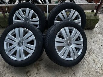 predám originál vw disky r16 + zimné pneu