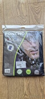 Pončo pre dospelých – modré, nové, nerozbalené