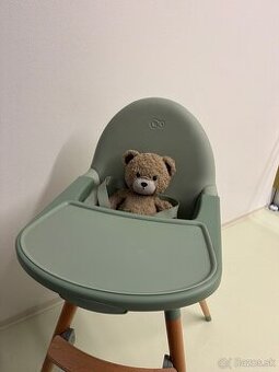 KINDERKRAFT Stolička jedálenská FINI2 Green