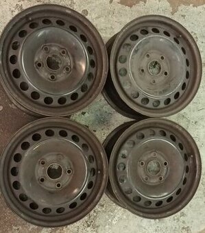 Plechove disky VW, Seat, Škoda, Audi 5x112 6Jx15 ET47