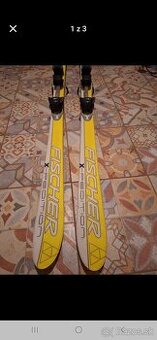 damsky/detsky skialp  set 160cm fischer + diamir