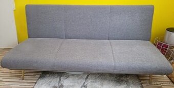 Rozkladacia Pohovka Svetlo sivá