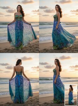 Predám krásne spoločenské šaty