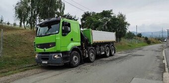 Autodoprava s hydraulickou rukou