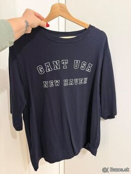 Gant dámske voľnejšie tričko s 3/4 rukávmi