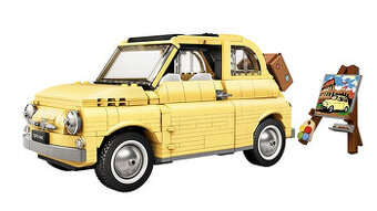 "LEGO" Fiat 500 1x poskladaný 960 dielov