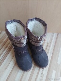 Detské teplé gumené čižmy, veľkosť 29