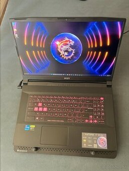 Herný komplet MSI Katana 17 B13VFK + vybavenie Steelseries