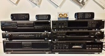 Zostava TECHNICS equalizer,tuner,tape deck,CD,delenec = X01