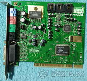 Staršie testované PCI zvukové karty