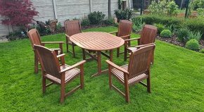 Záhradný stôl a stoličky