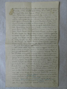 Listina r. 1844 zápisnica Bratisl. župného snemu, Hegedus