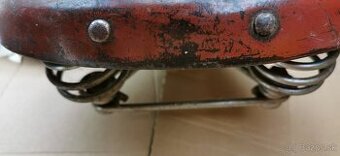 Retro sedanka na bicykel