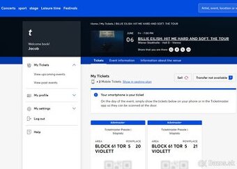 BILLIE EILISH - 2x sedenie 6.6.2025 Vienna, vieden, viden