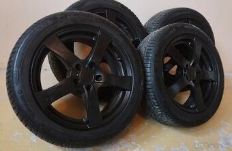 Hliníkové disky DEZENT 17" + All Season Pneu Barum Quatari
