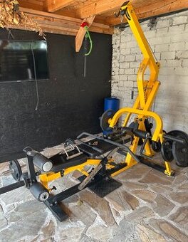 Powertec hrudnik, chrbat + 150kg