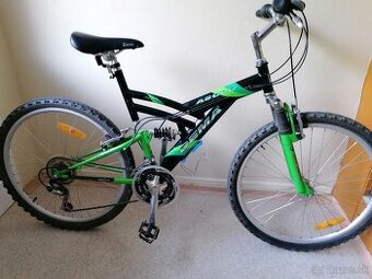 Celoodpruženy horský bicykel