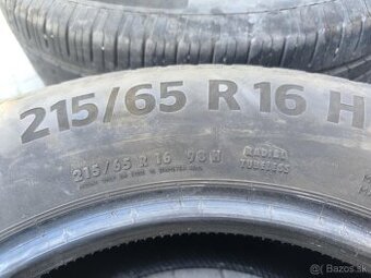 Predám letne pneu Continental EcoContact 6 215/65 R16