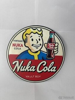 Plechová ceduľka do garáže - Nuka Cola