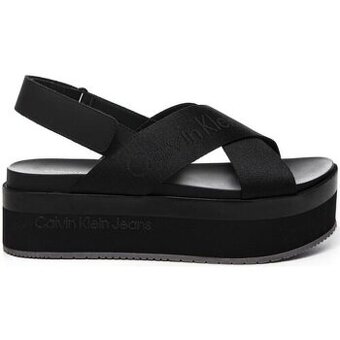 CALVIN KLEIN JEANS Zabky A13266 - Cierna velkost 36