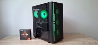 Herný pc 6jadro Ryzen 5 5500 3,60ghz/16GB/NVME/RTX4060TI