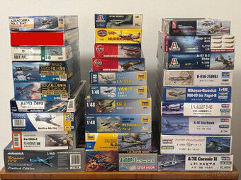 Plastikové modely lietadiel 1:48