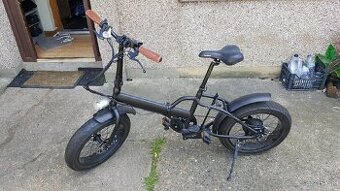 E bike skladací (fat bike )