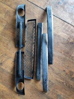 VW Sharan 7M mriežky, hmlovky a lišty