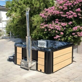 Hranatá akrylátová vírivka PREMIUM, finske kade/ virivky/ ja