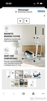 Elipticky trenažér