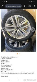 TIGUAN ALU Disky r18