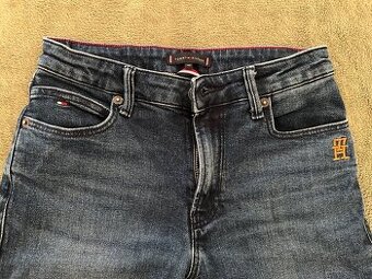 Detské rifle Tommy Hilfiger vel.140 tm.modrá