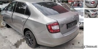 Škoda RAPID 2016 predám Zadný nárazník, piate dvere, svetlá