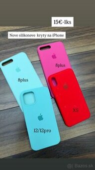 Kryty na iPhone silikonove